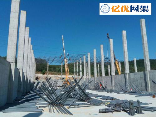 保山料棚网架设计